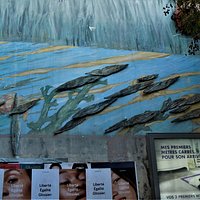 Détail de la fresque