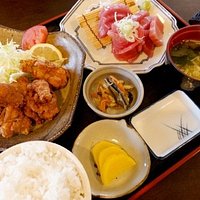 から揚げも美味しかったけれど、刺身がめっちゃ感動ものに美味しかった!!!