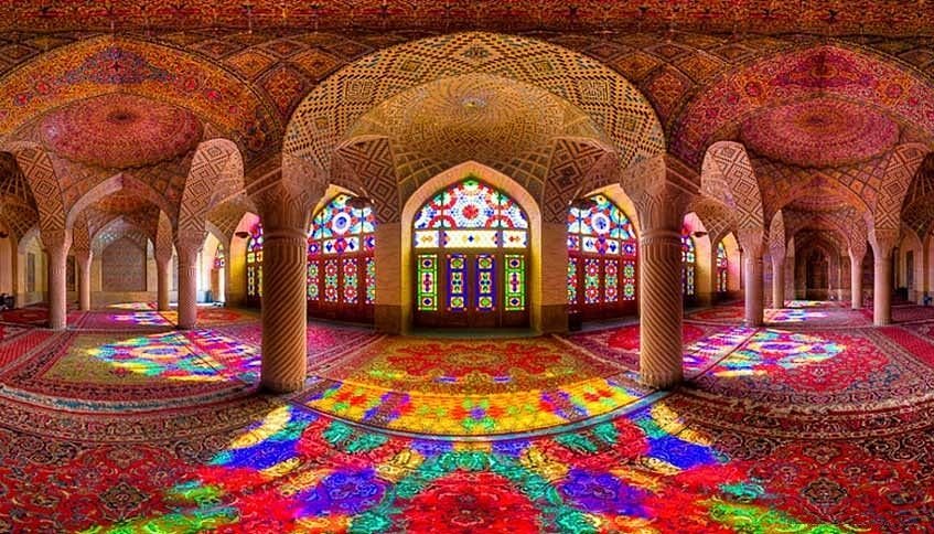 Nasir-al-Mulk Mosque Shiraz Iran