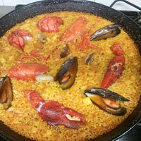 Arroz abanda de bogavante