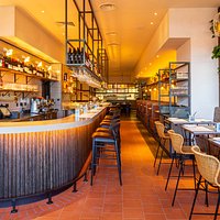 Interior of our restaurant inspired by the modern Spanish bars in Madrid