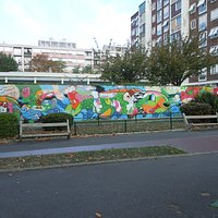 La fresque sur le mur