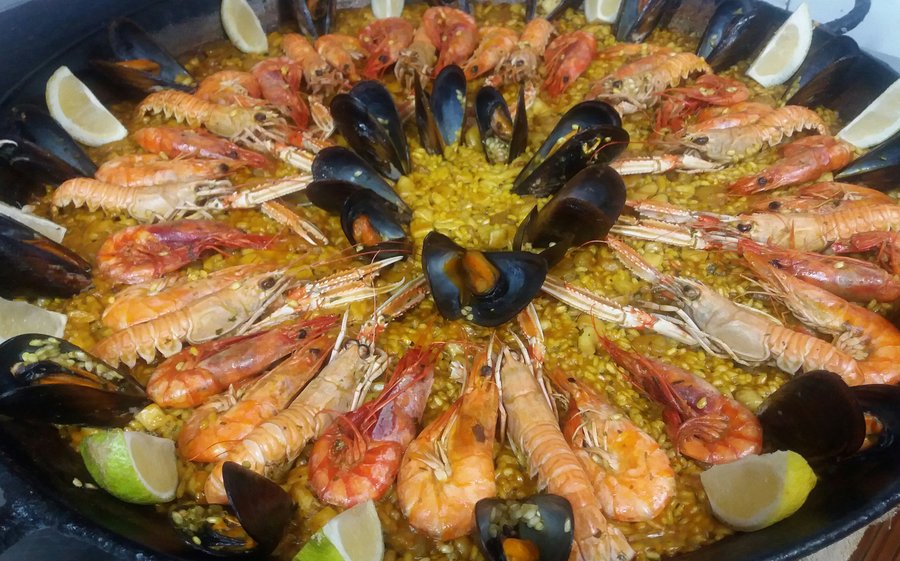Nuestra Excelente Paella de Marisco