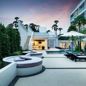 Chanalai Romantica Resort, Kata Beach, Phuket in Phuket, image may contain: Villa, Backyard, Pool, Hotel