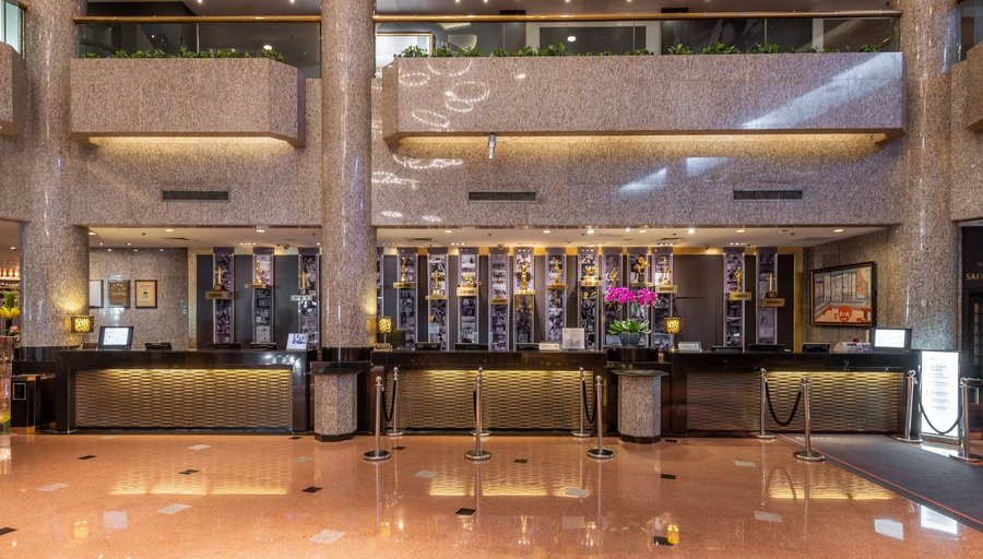 reception& concierge view from lobby center