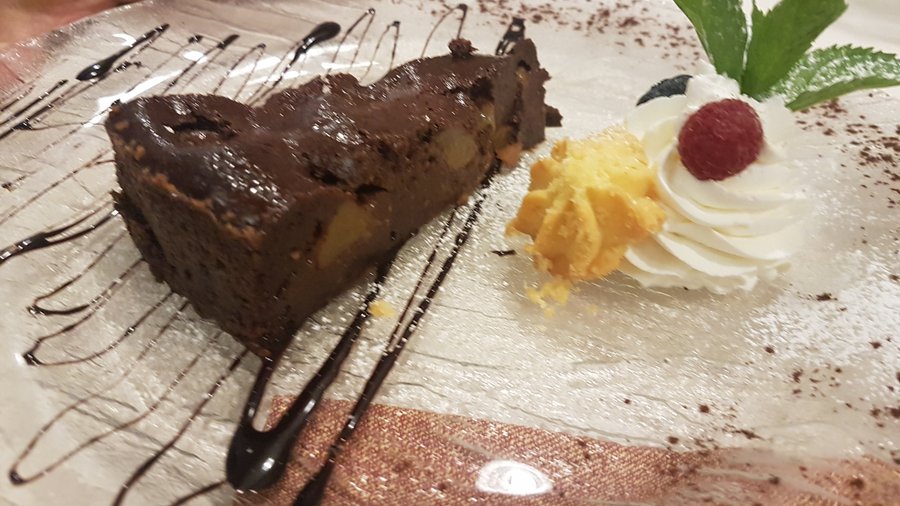 torta cioccolato e pere