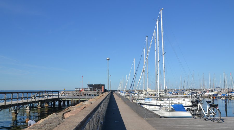 Bryggan i Höganäs gästhamn