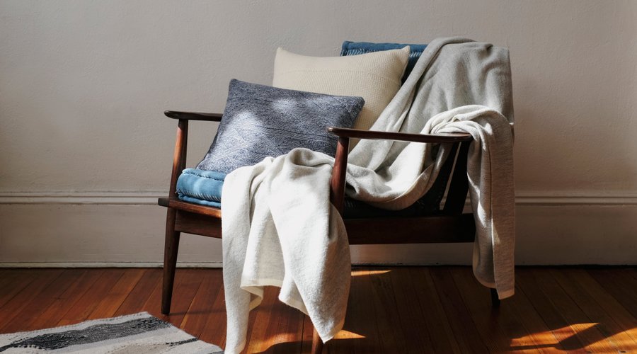 We create the most luscious pillows and blankets made with wool, alpaca and organic cotton! 