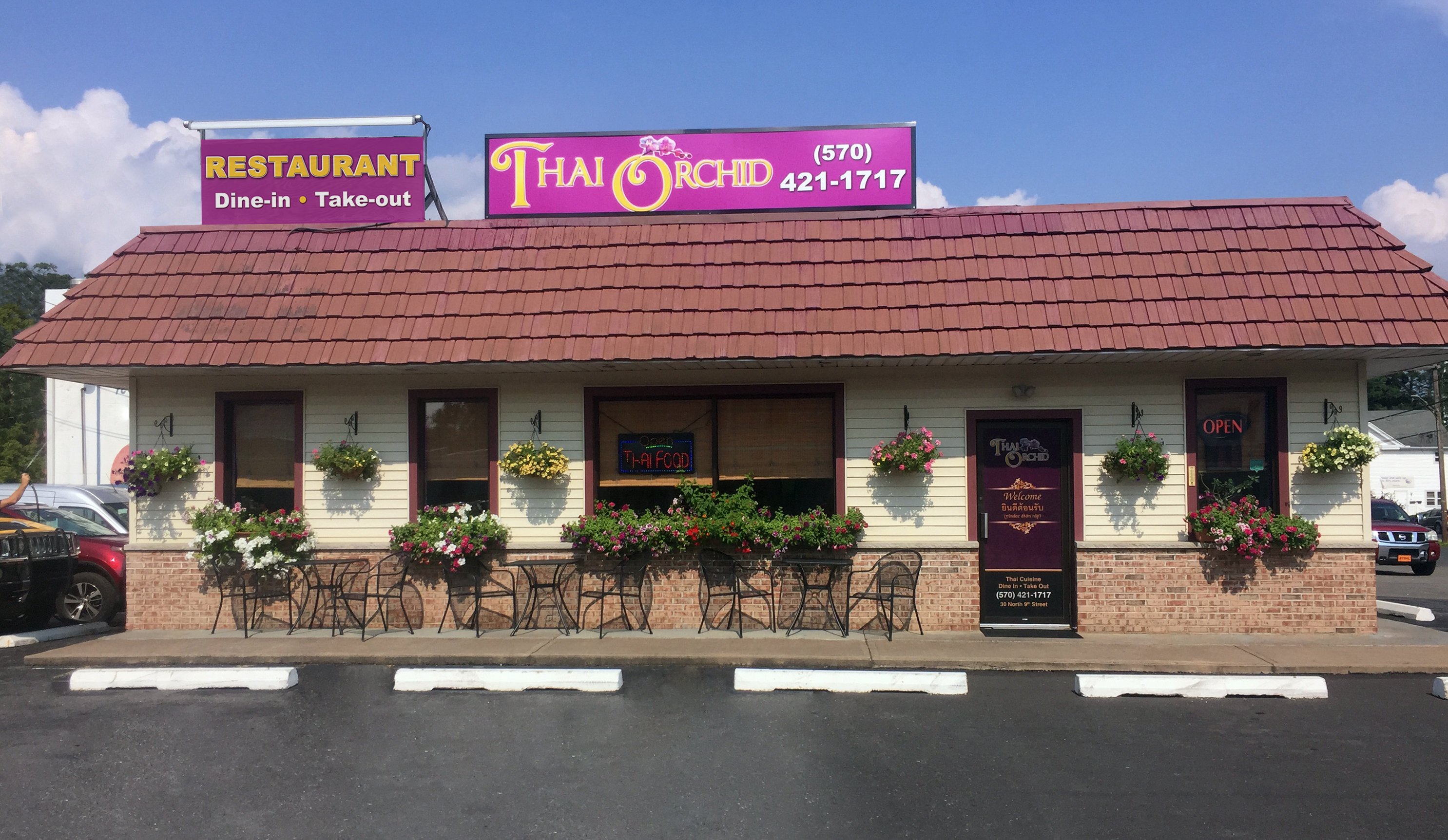 Thai orchid restaurant discount