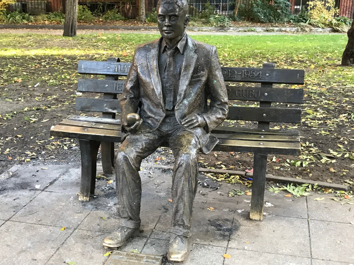 Alan Turing Memorial – Manchester, England - Atlas Obscura