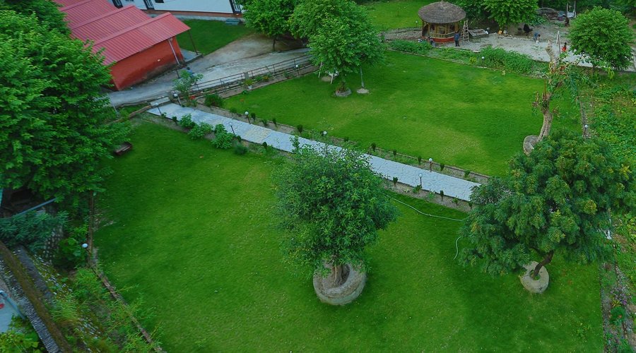 Hotel property and garden Area