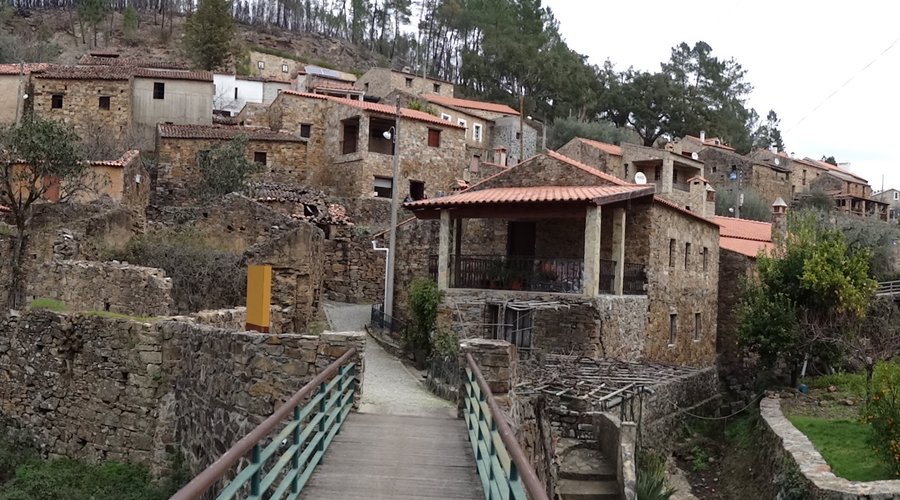 Vista panorâmica da aldeia