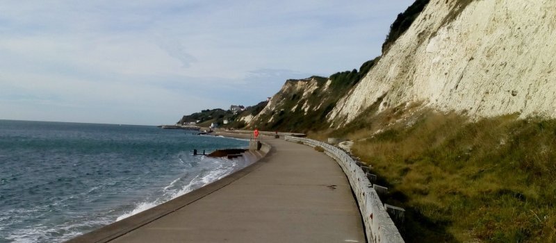 Along the sea wall into Ventnor