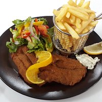 Fried flying fish