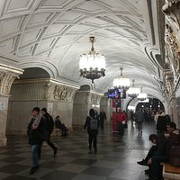 Станция метро "Проспект Мира".