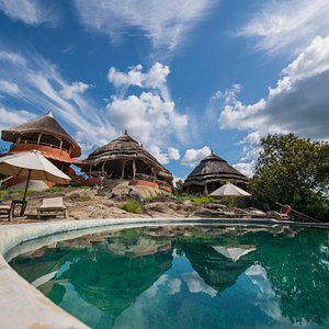 Mihingo Lodge with pool