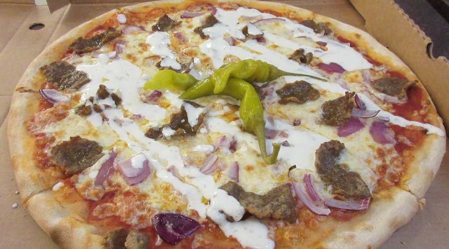 Kebab Pizza (yes...it's good!) from ICA