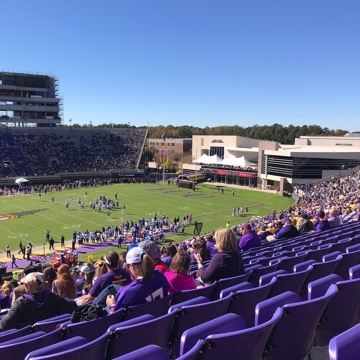 Bagwell Field: Paint It Purple! - East Carolina University Athletics