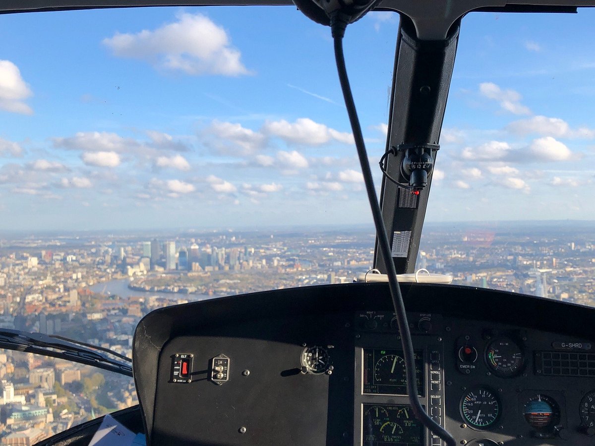 helicopter trip in london