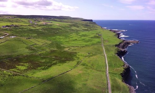 The wild Atlantic in Doolin