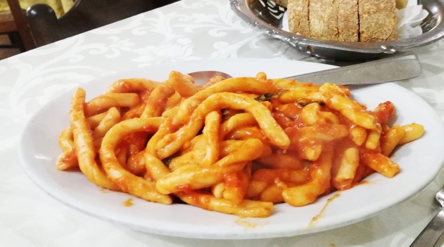 Assaggio di primi piatti della casa