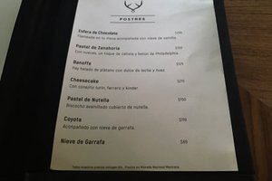Menú