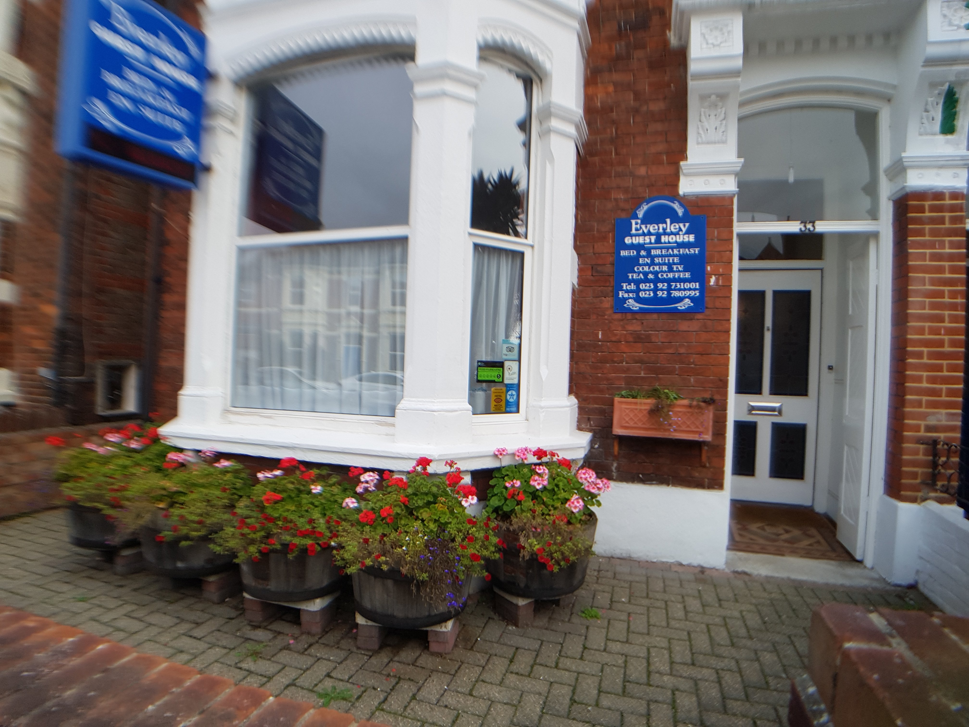 Everley Guest House (Portsmouth, Angleterre) - Tarifs 2024