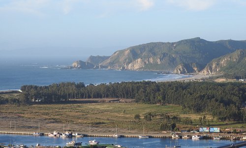 Camino a Concepción desde Mehuin por la costa