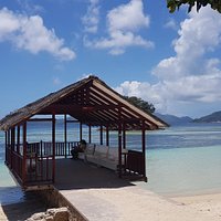 The Old Jetty of La Digue Island