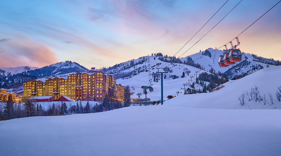 The views of Park City Mountain from the Grand Summit Hotel are fantastic.