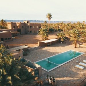Bird view of our Kasbah