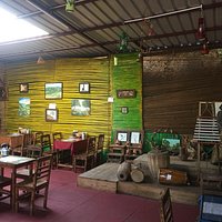 Inside the cafe