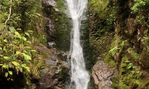 Base of falls