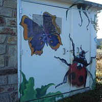 Détail de la fresque