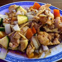 Chiken Schezuan - really yummy!
