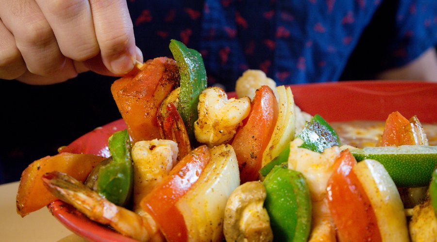 Brocheta de Camarón