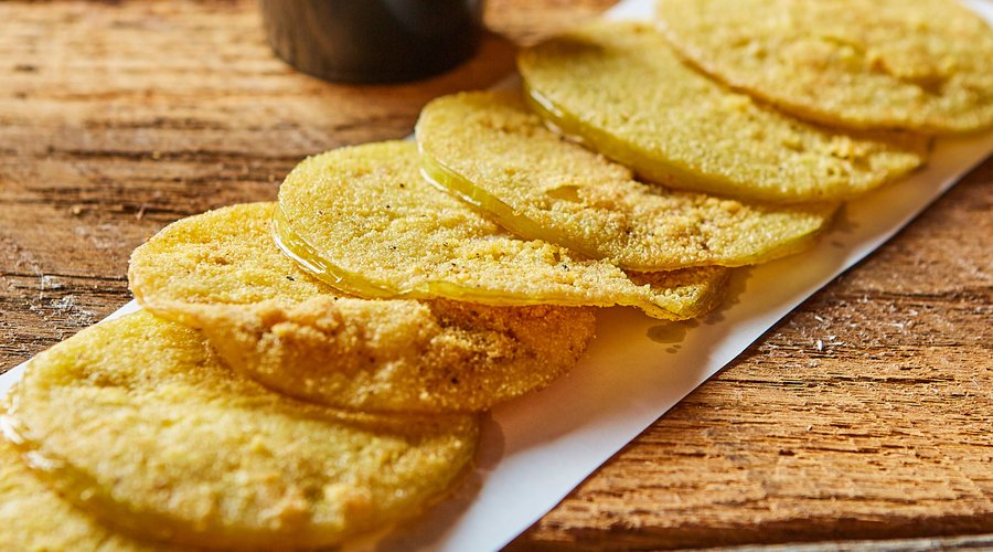 Fried green tomatoes.