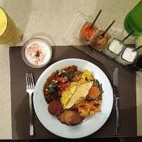 assiette vegetarienne