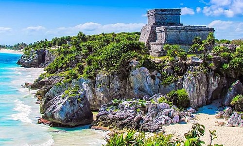 Tulum, archeological site,  if you are in riviera maya or playa del carmen, you must visit this place and enjoy not only the culture, but also one of the best caribbean view.