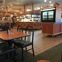 Seating Area and Buffet