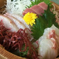 刺身三点盛り