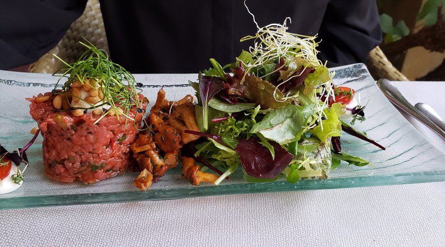Chanterelle mushrooms made this dish a real hit
