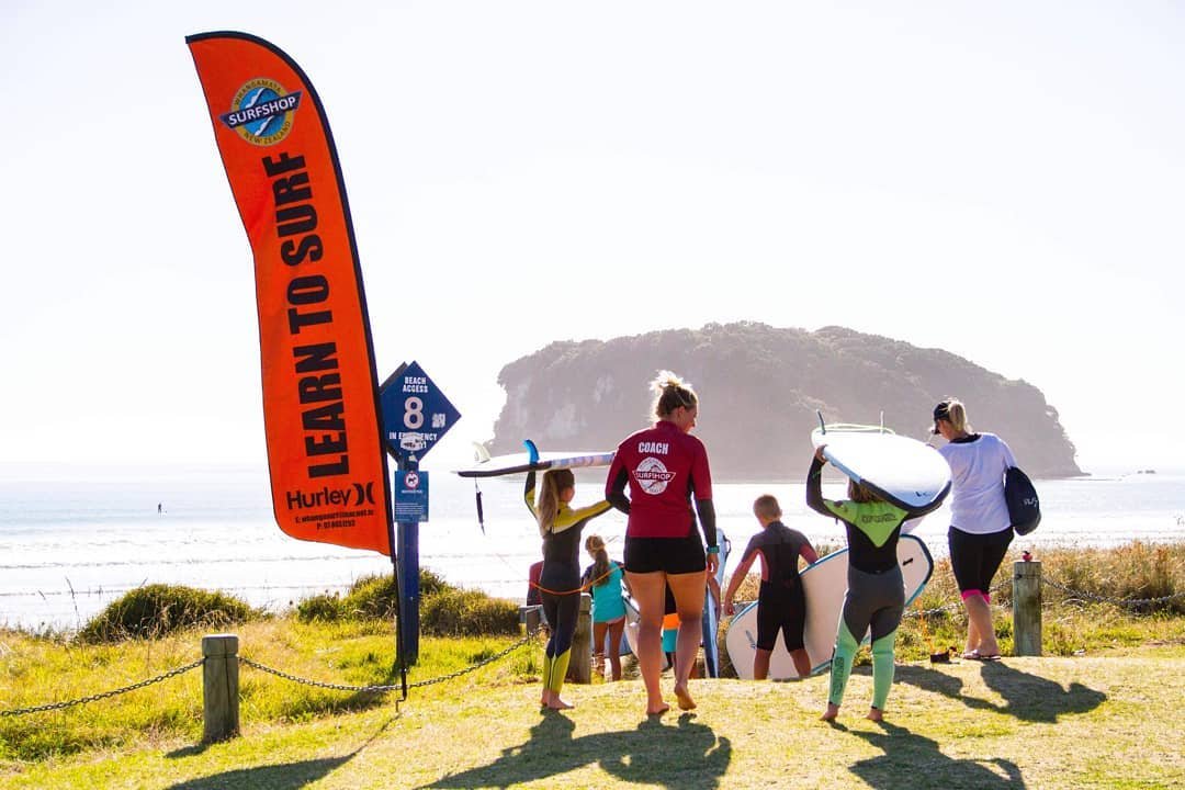 Whanga surf deals shop