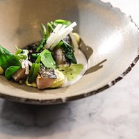 Makreel: Curry - ziltige groenten - daikon mierikswortel