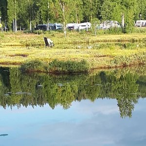 alltså en kanon fin camping plats  rek varmt 