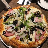 The special of the house , Onion Pizza !