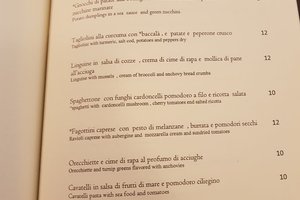 Menù