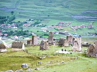 Поселок Фиагдон - фото и карта Нижнего Фиагдона и Вехнего Фиагдона.