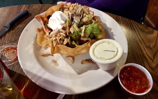 The Frog's Chicken Taco Salad