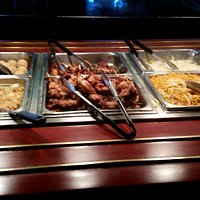 Main buffet bar.